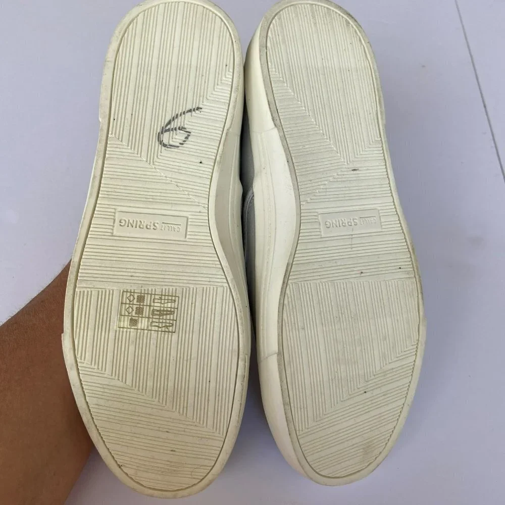 Call It Spring Lovaudien‎ Grey Slip-On Sneakers Size 6.5